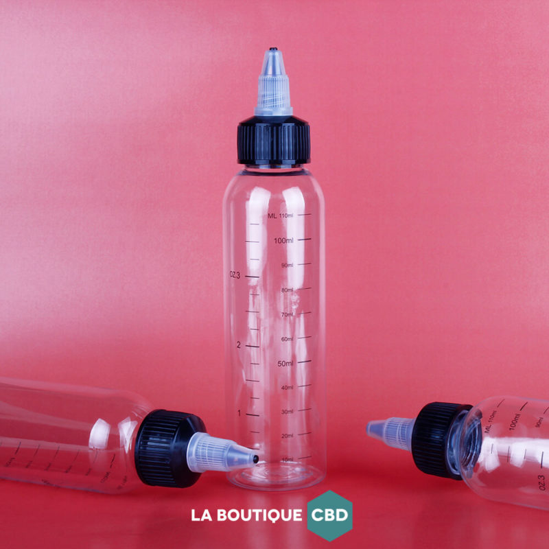 Flacon DIY gradué 120 ml - Photographie