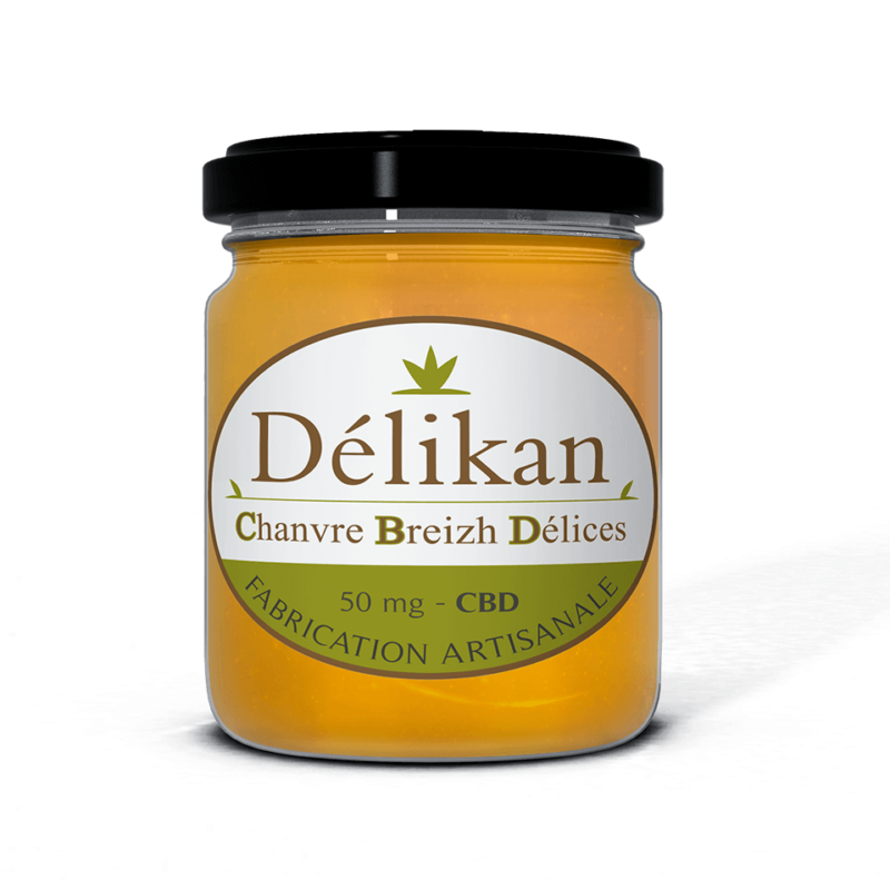Delikan - Miel d'acacias au CBD - 50 mg