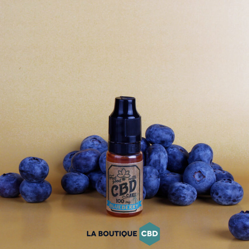 E-liquide Blueberry CBD - Photographie