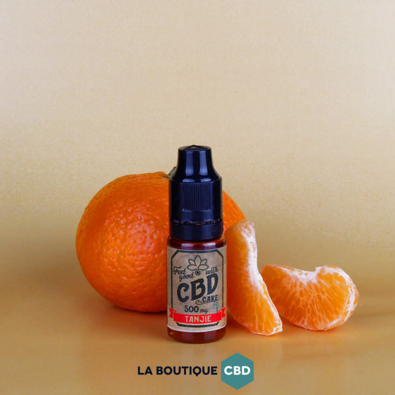 E-liquide Tanjie CBD - Photographie