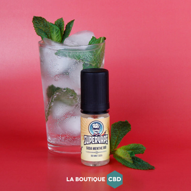 Arôme Soda Menthe Bio - Photographie