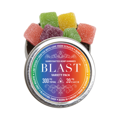 Bonbons gélifiées - Varierty Pack CBD 300 mg - Blast CBD