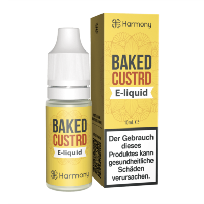 Baked Custrd E-liquid CBD - Harmony - Packaging