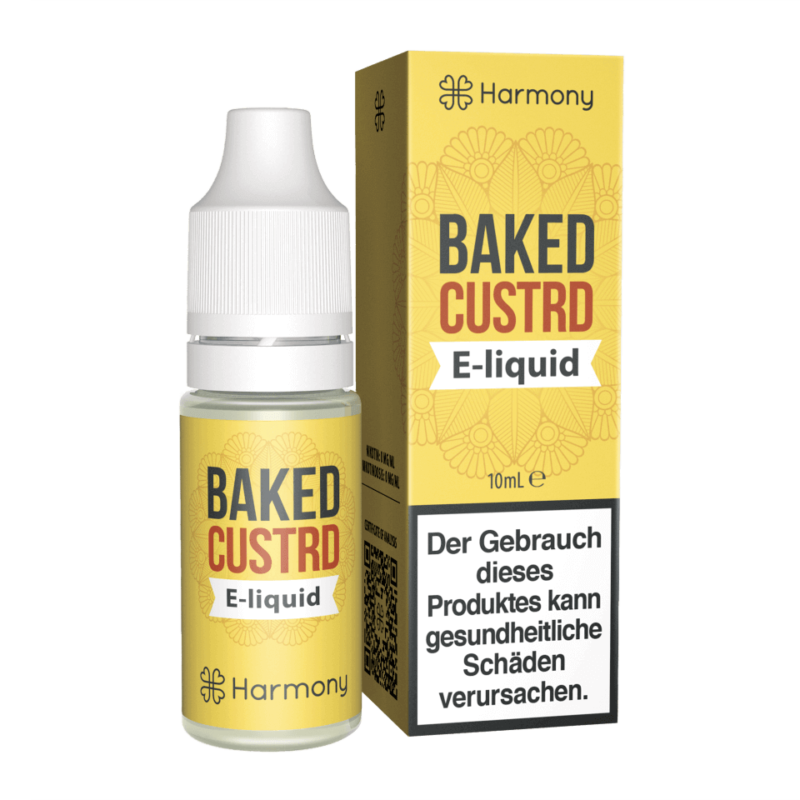 Baked Custrd E-liquid CBD - Harmony - Packaging
