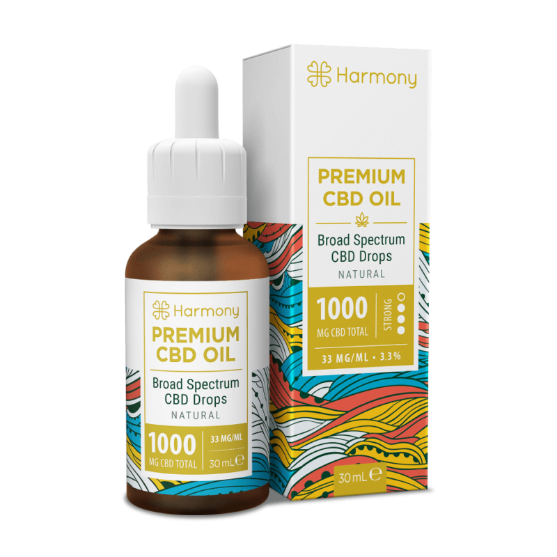 Huile Aromatique au CBD - Natural - 1000mg - Harmony