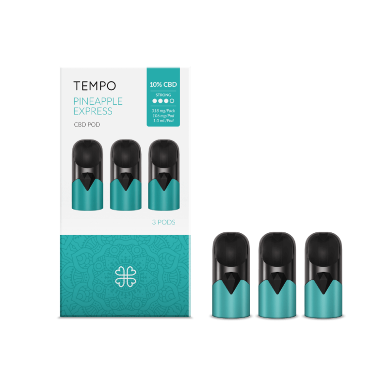 Recharge Tempo - Pineapple Express - 10% - Harmony - Packaging
