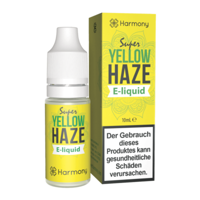 Super Yellow Haze E-liquid CBD - Harmony - Packaging