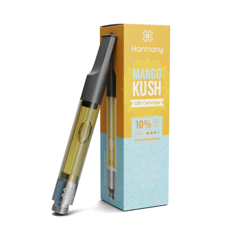 Recharge Vape pen - Mango Kush - 10% - Harmony - Contenu