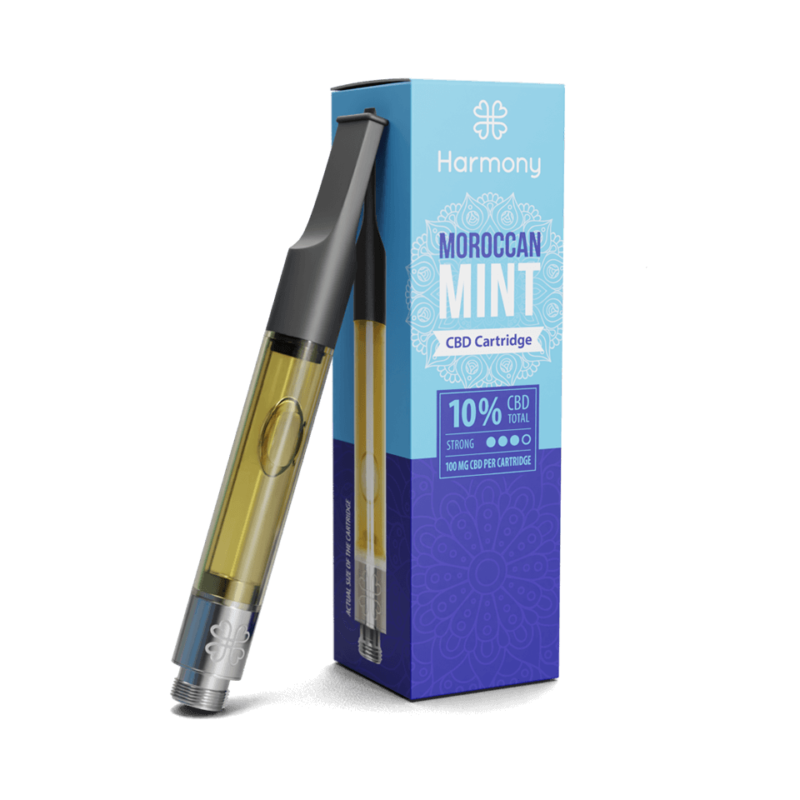 Recharge Vape pen - Moroccan Mint - 10% - Harmony - Contenu
