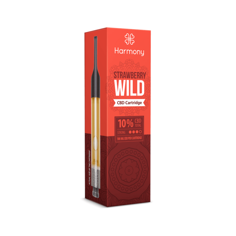 Recharge Vape pen - Strawberry Wild - 10% - Harmony