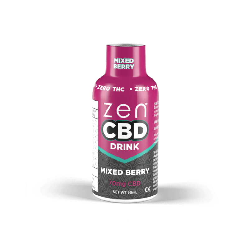 Boisson au CBD - Mixed Berry - 70mg - Zen CBD