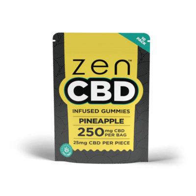 Bonbons au CBD - Pineapple - 250mg - Zen CBD