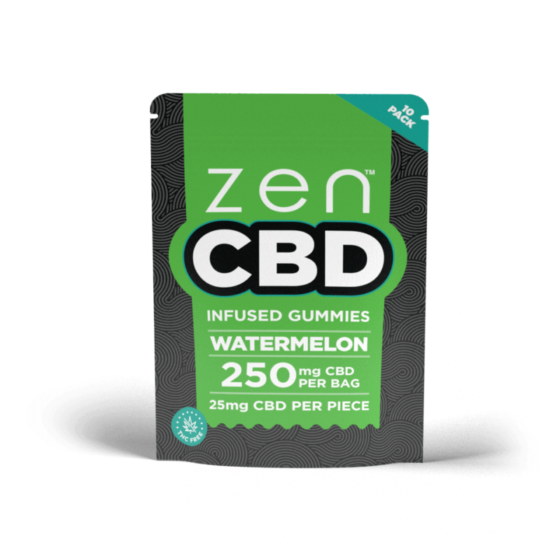 Bonbons au CBD - Watermelon - 250mg - Zen CBD