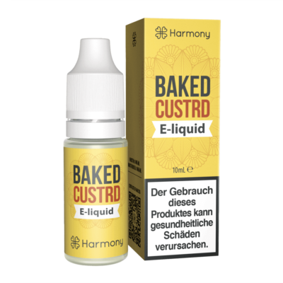 Baked Custrd E-liquid CBD - Harmony - Packaging