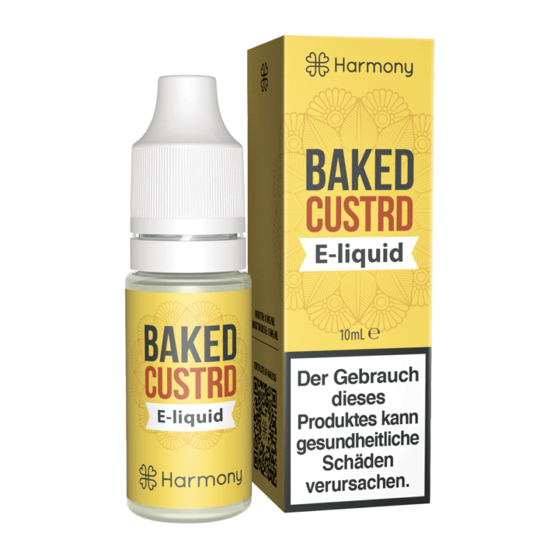 Baked Custrd E-liquid CBD - Harmony - Packaging