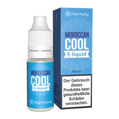 Moroccan Cool E-liquid CBD - Harmony - Packaging