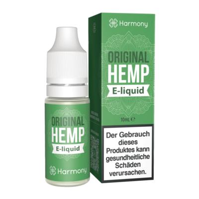 Original Hemp E-liquid CBD - Harmony - Packaging