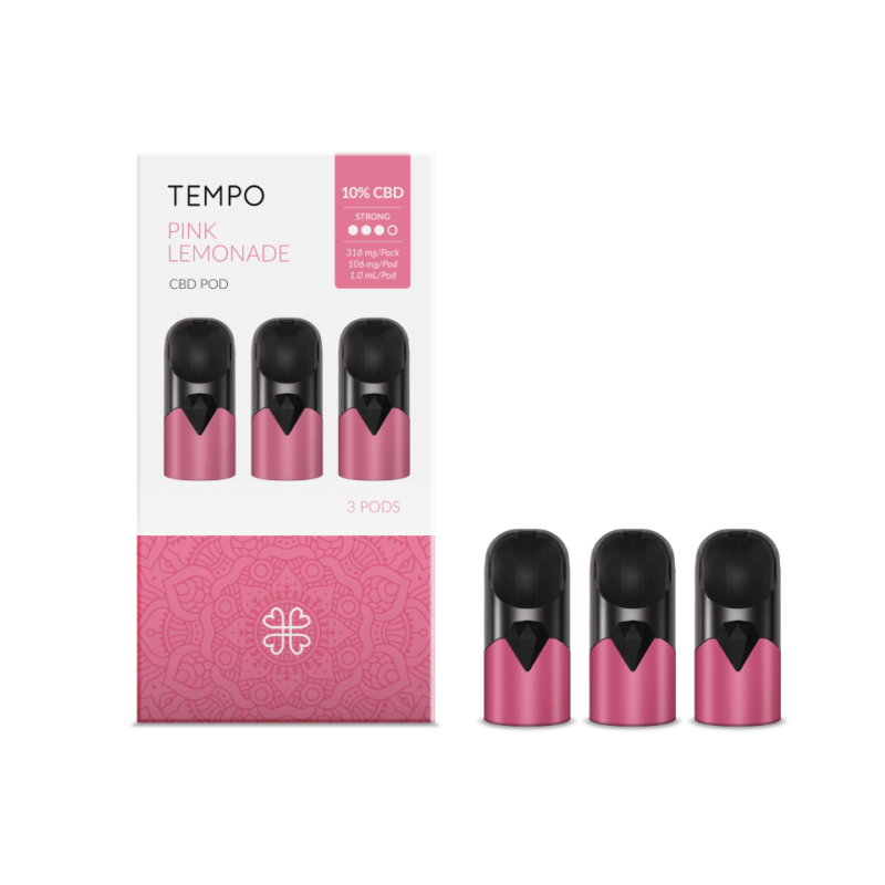 Recharge Tempo - Pink Lemonade - 10% - Harmony - Packaging