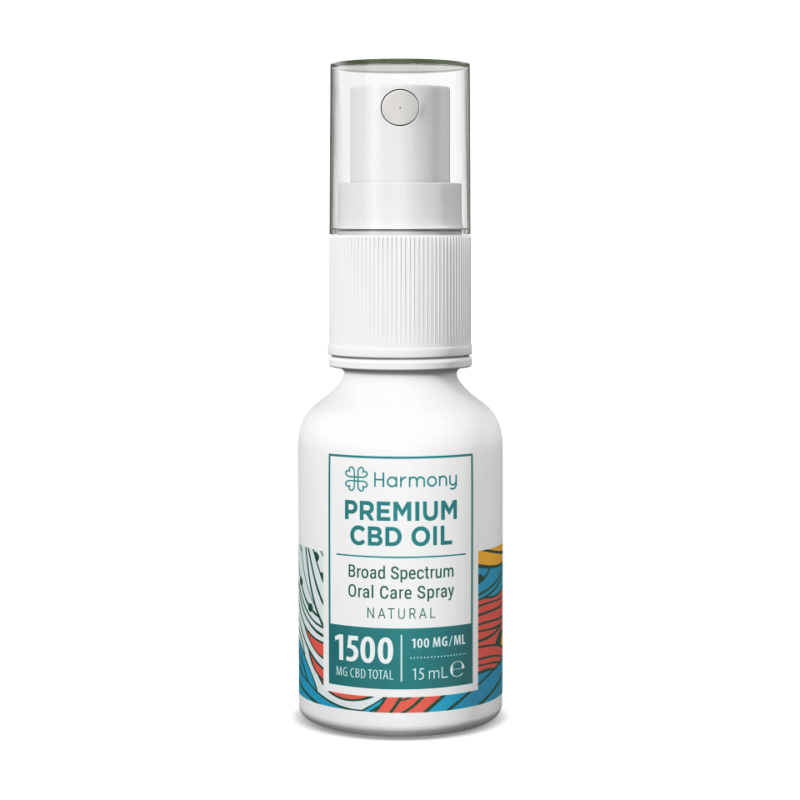Spray oral au CBD - Natural - 1500mg - Harmony