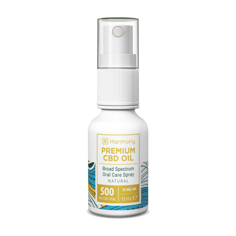 Spray oral au CBD - Natural - 500mg - Harmony