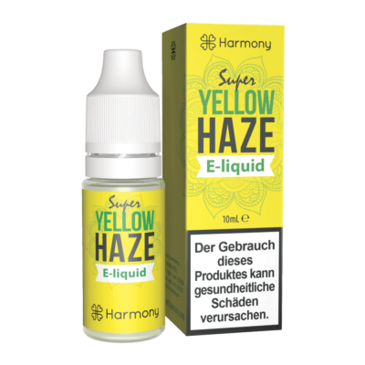 Super Yellow Haze E-liquid CBD - Harmony - Packaging