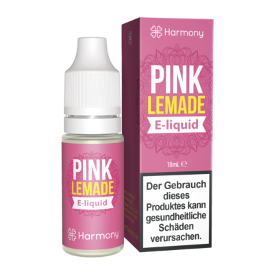 Pink Lemade E-liquid CBD - Harmony - Packaging