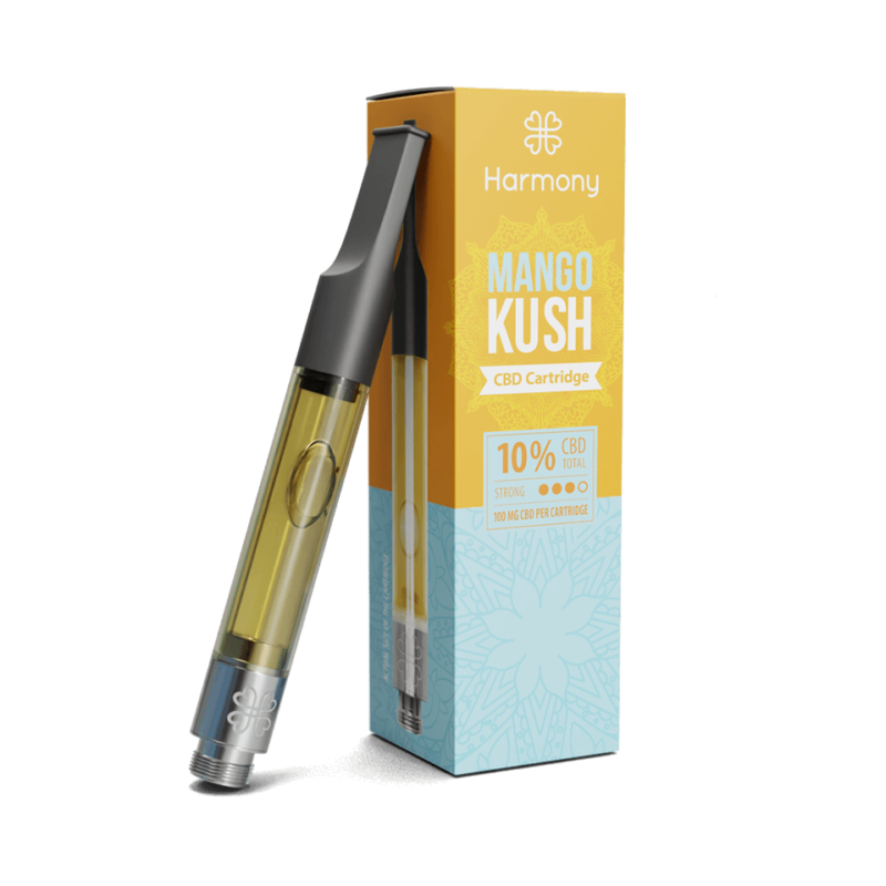 Recharge Vape pen - Mango Kush - 10% - Harmony - Contenu