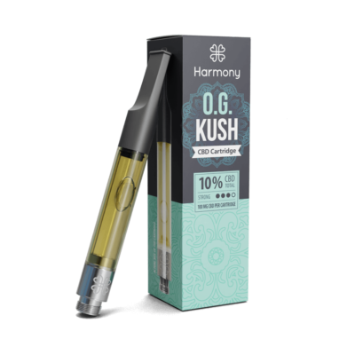 Recharge Vape pen - OG Kush - 10% - Harmony - Contenu