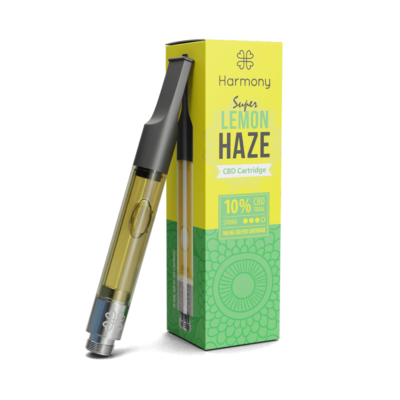 Recharge Vape pen - Super Lemon Haze - 10% - Harmony - Contenu