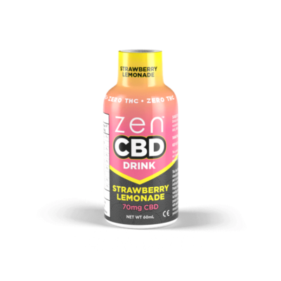 Boisson au CBD - Strawberry Lemonade - 70mg - Zen CBD